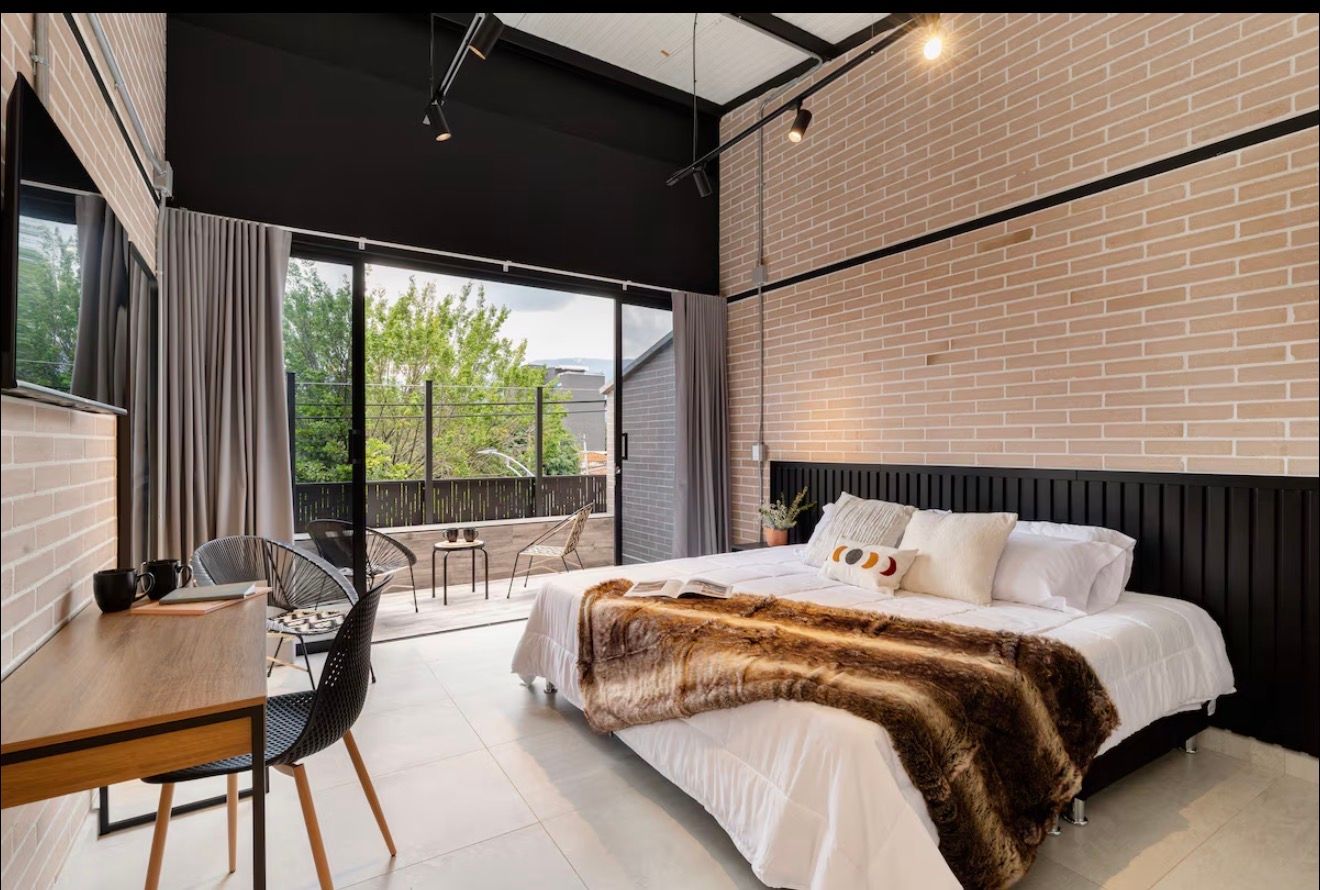 Al302 Loft en el Corazón de Laureles con Aire Acondicionado y Balcón (1/8)