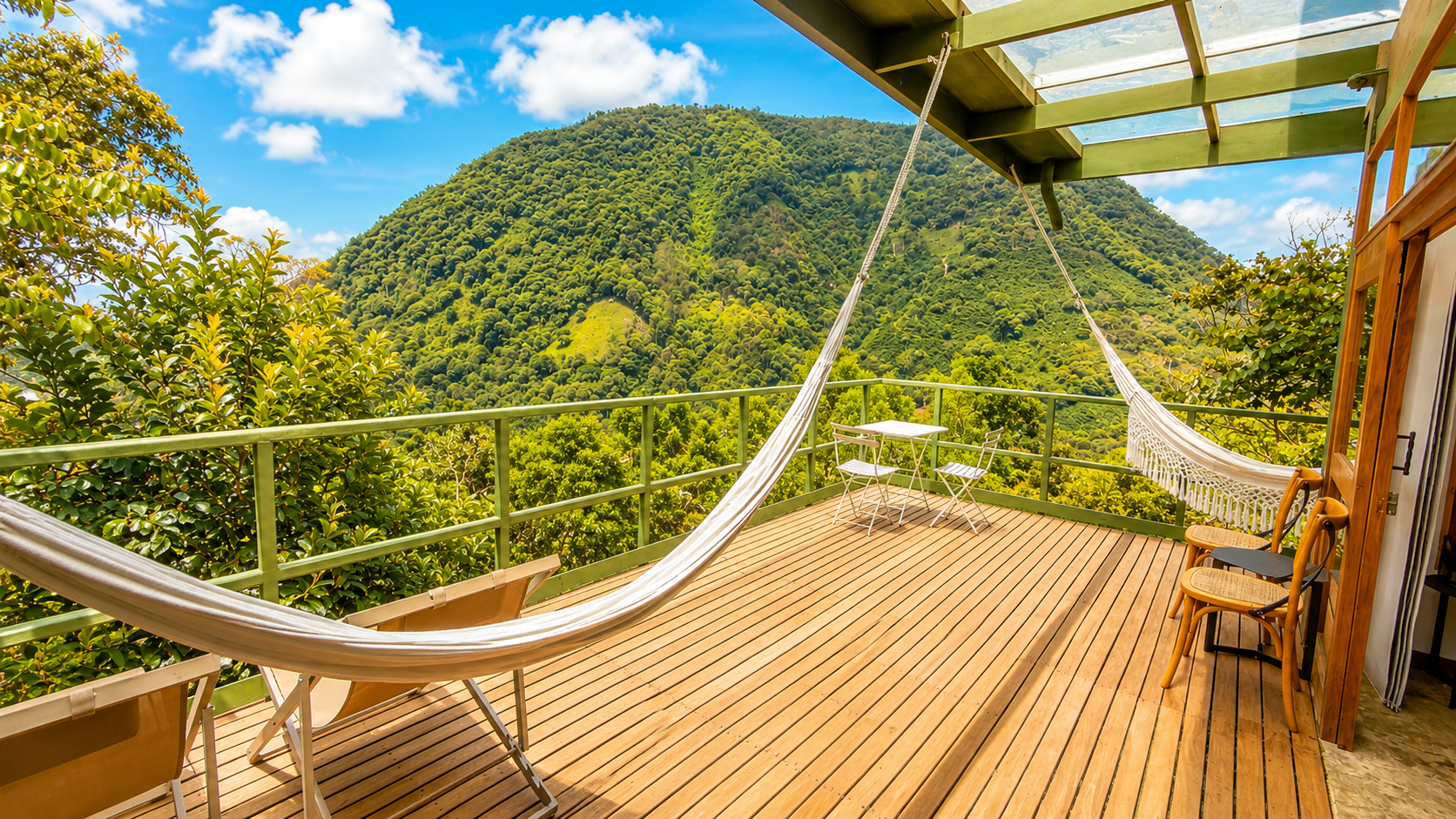 RF1 | Refugio Malcriado | Cabaña con Jacuzzi en Venecia Antioquia | Vista a Cerrotusa (1/8)