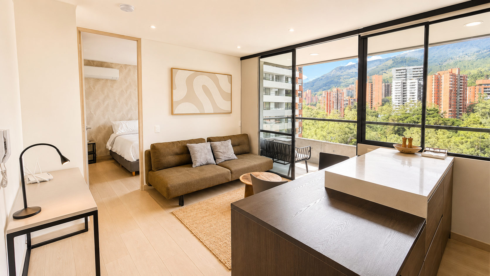 GBL1716 Grand by Linares · 1 habitación con balcón, gym y jacuzzi (1/8)